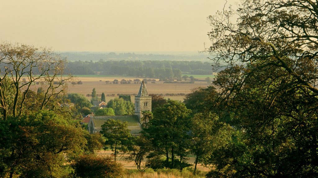 Lincolnshire Wolds church